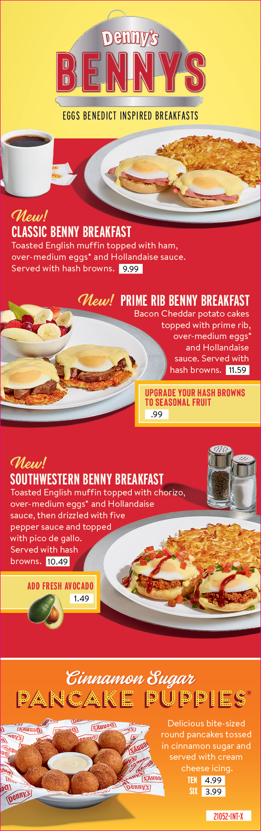 Menú - Denny's Puerto Rico