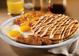 Cinnamon Pancake Breakfast